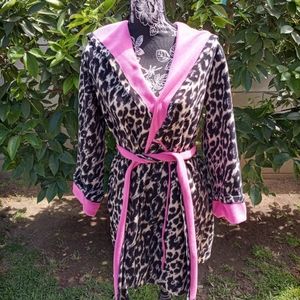Betsey Johnson Leopard Robe